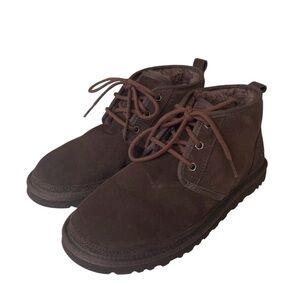 Ugg Neumel Distressed Burnt Cedar Brown Men’s 8